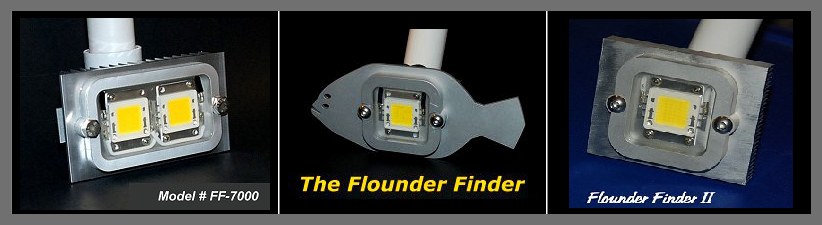 LED lights for flounder gigging.