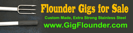 Custom made Flounder gigs for sale